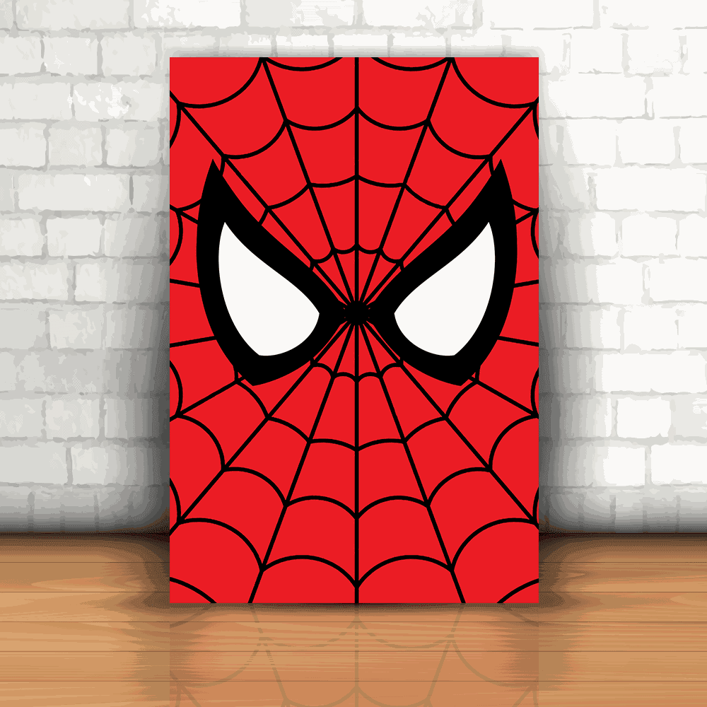 Placa Decorativa - Spider Man Logo