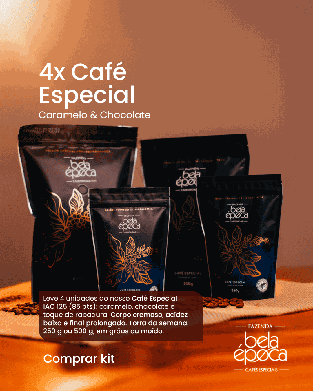 Café Especial 4 unidades 