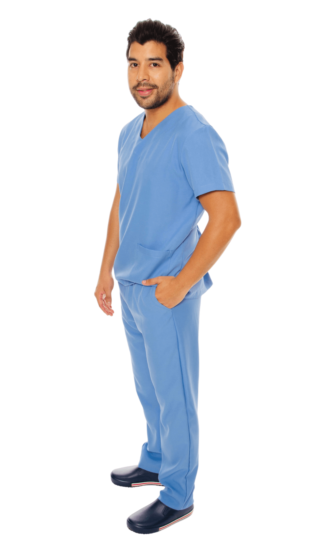 Pijama Cirúrgico Tradicional Masculino - Azul