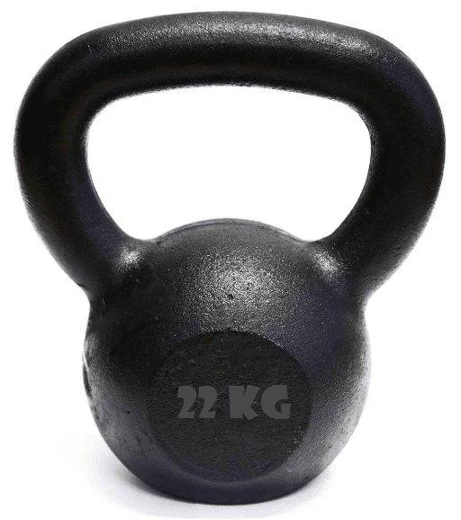 Kettlebell Pintado 22 Kg Crossfit Treinamento Funcional Musculação 