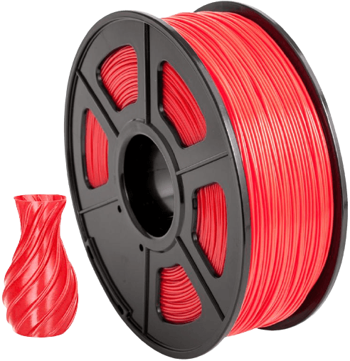Filamento- ABS 1.75mm 1kg - Vermelho