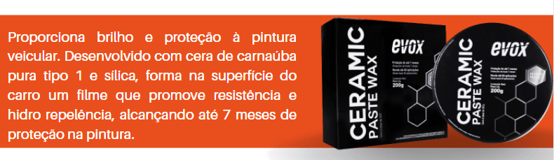 Ceramic Paste Wax 200GR Evox | FITZTINTAS