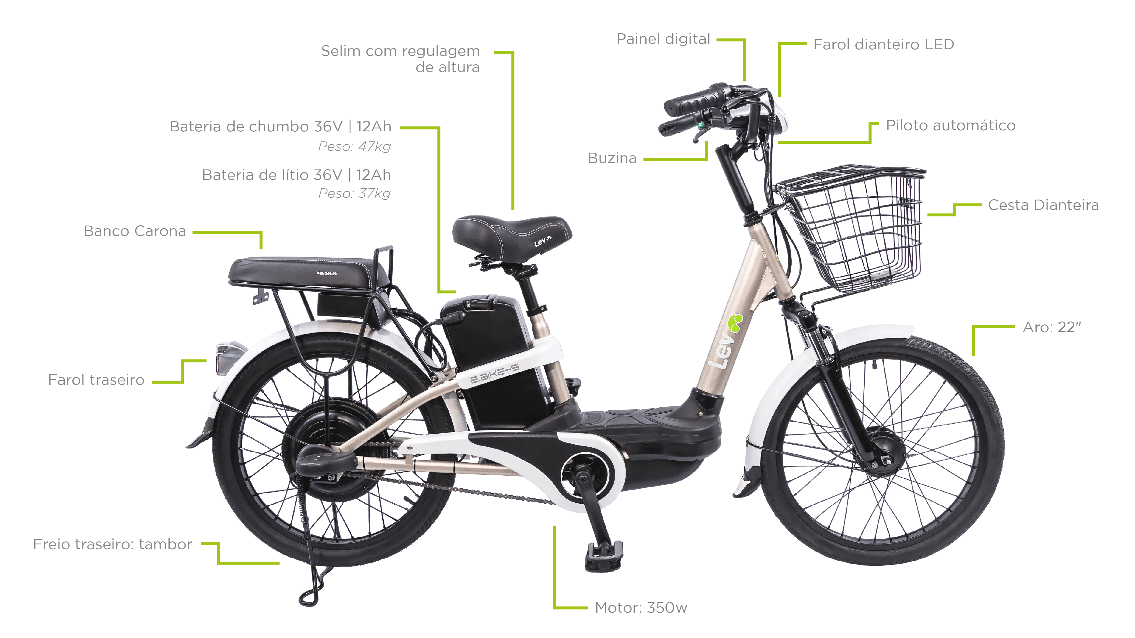 Bicicletas e Motas Elétricas, Motas e bicicletas 100% elétricas e sem  emissão de Dióxido de carbono