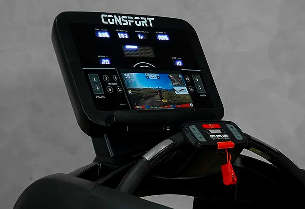 Painel da esteira CS-350 da Consport