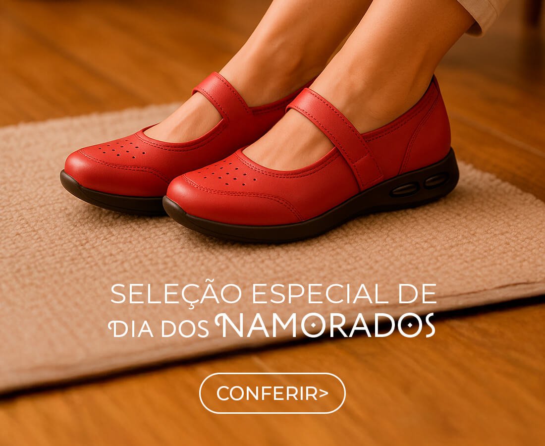 Sandália ortopédica dourada