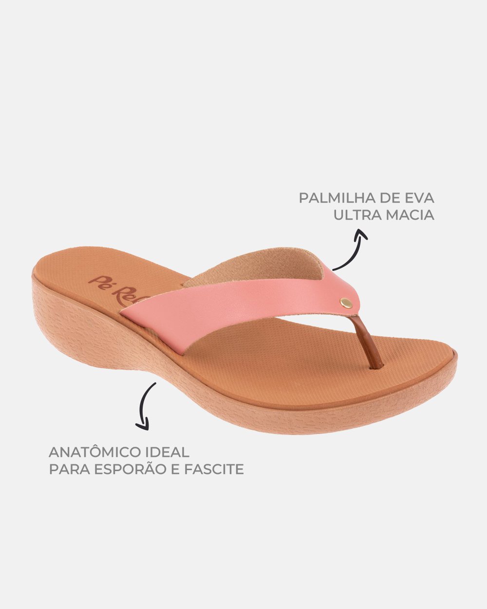 Sandália com tecnologia Wide Fit
