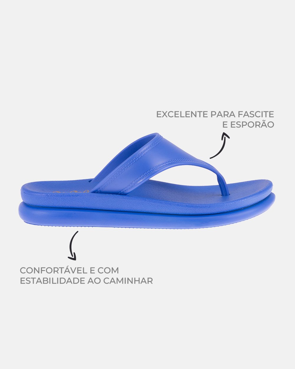 Sandália com tecnologia Wide Fit