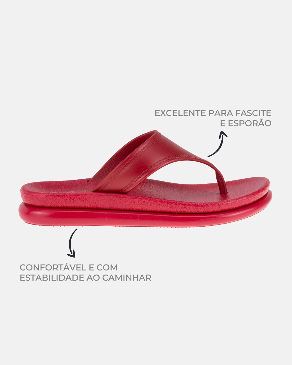 Sandália com tecnologia Wide Fit