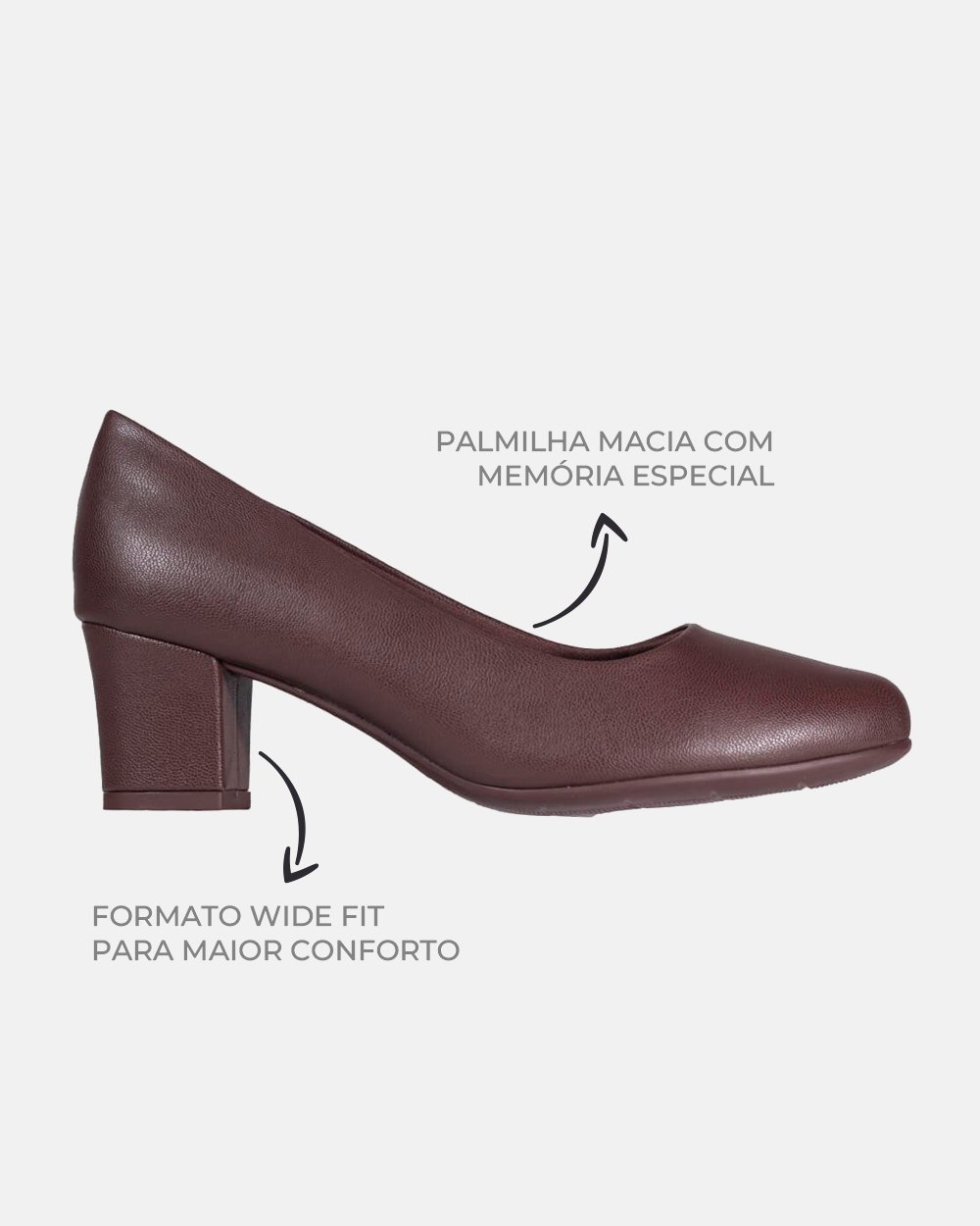 Sandália com tecnologia Wide Fit