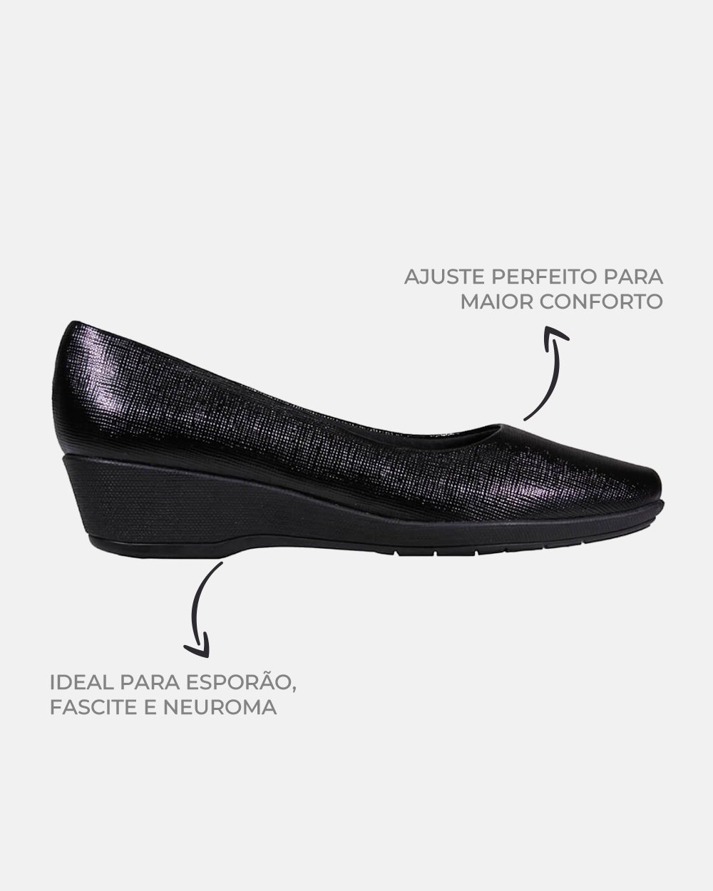 Sandália com tecnologia Wide Fit