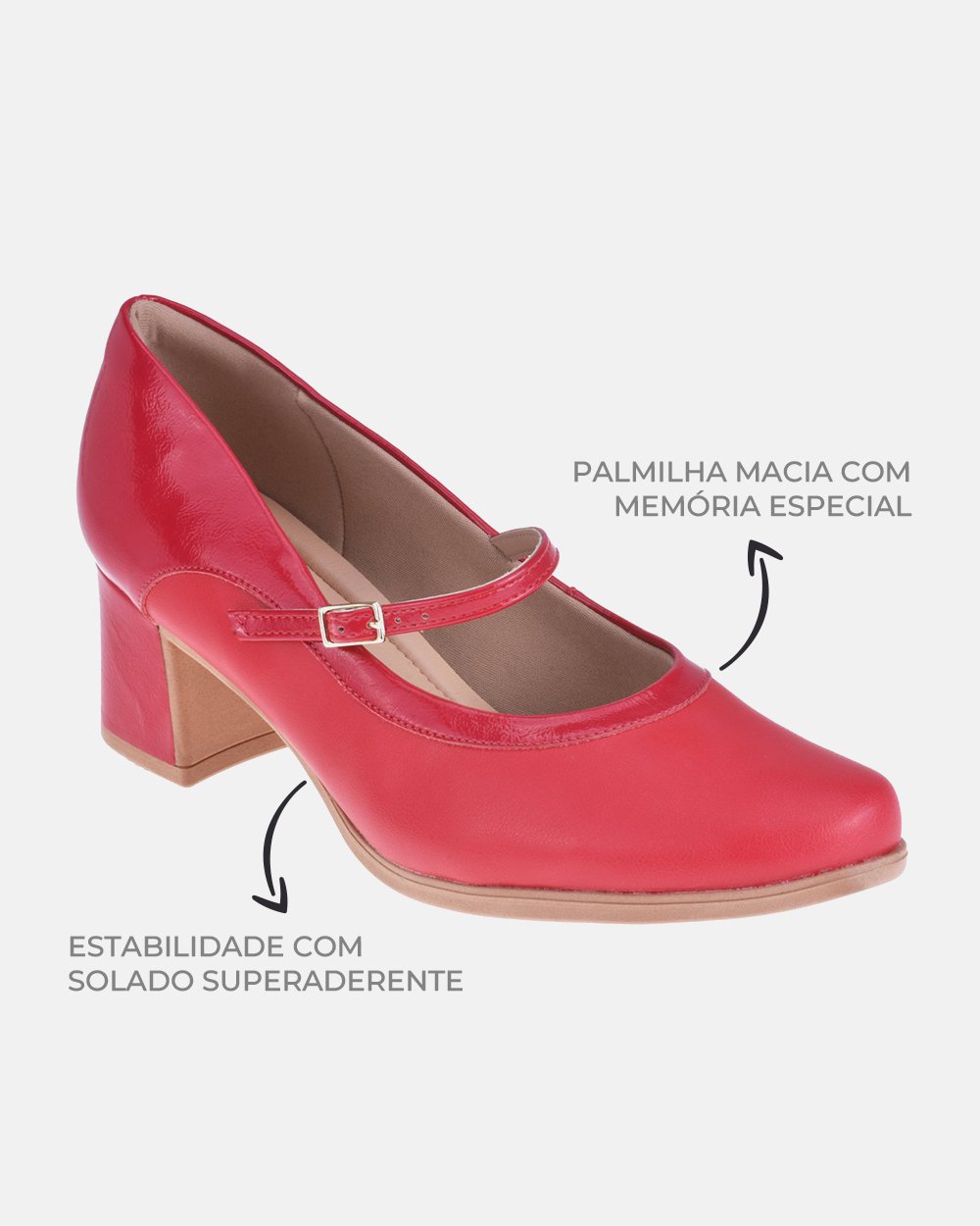 Sandália com tecnologia Wide Fit