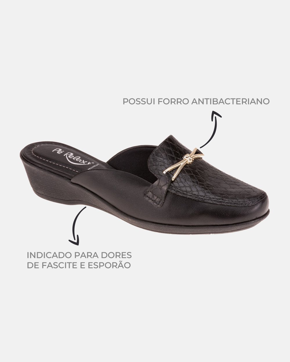 Sandália com tecnologia Wide Fit