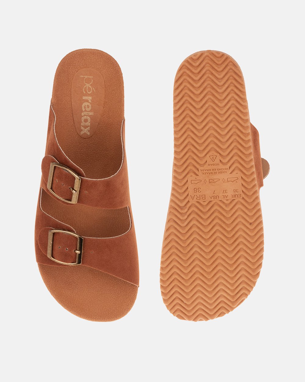 Sandália com tecnologia Wide Fit
