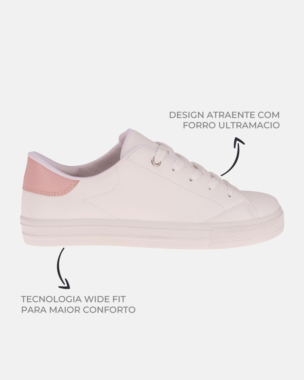Sandália com tecnologia Wide Fit