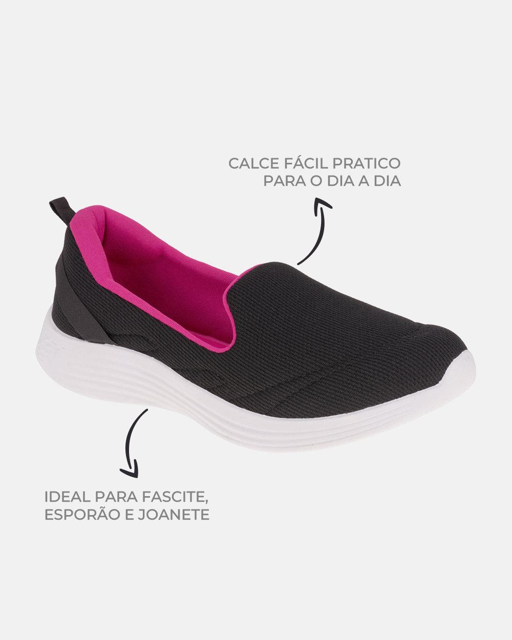Sandália com tecnologia Wide Fit