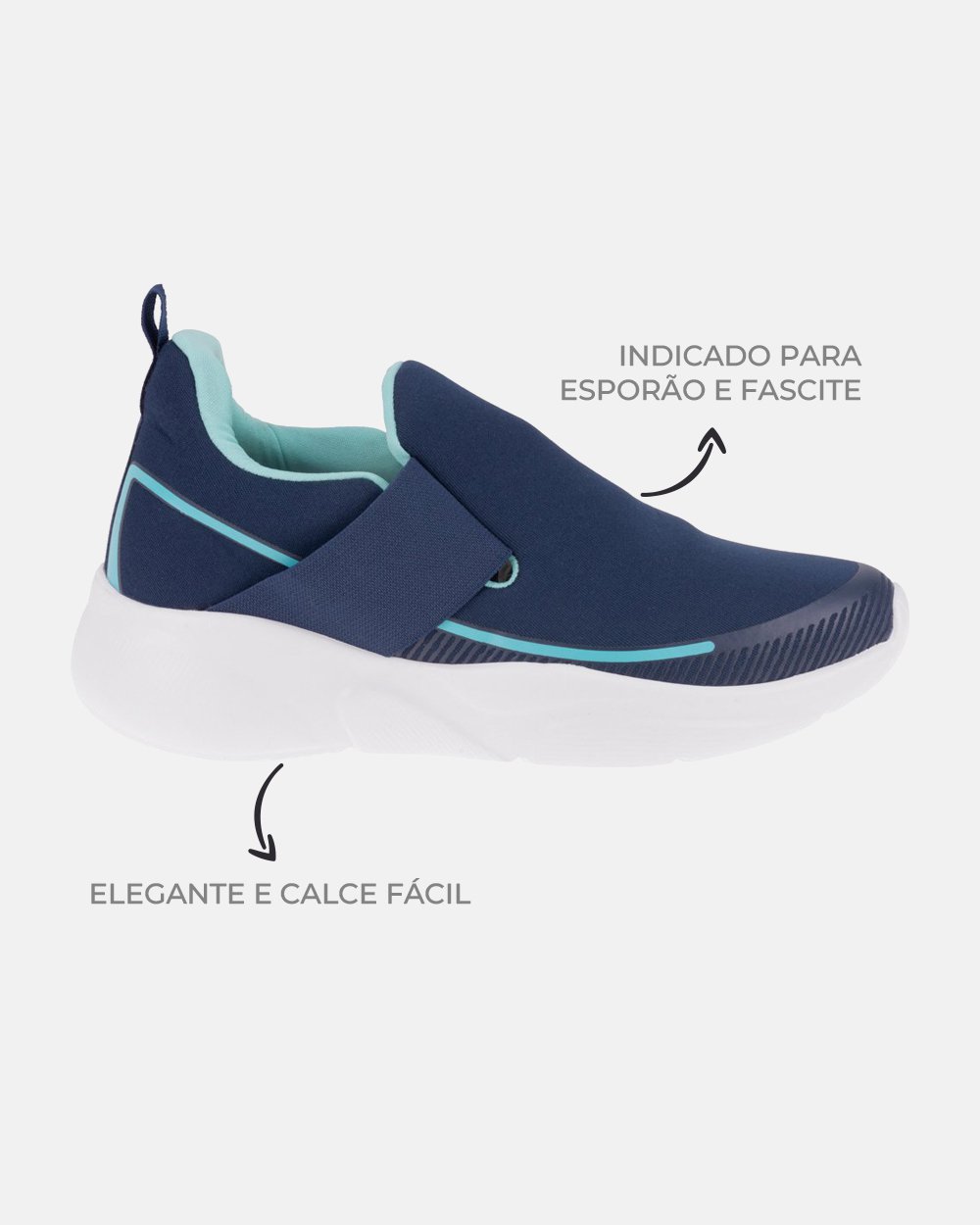 Sandália com tecnologia Wide Fit