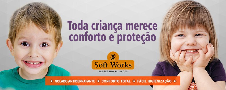 Babuche BB31 Infantil Soft Works | SAFETY SHOP