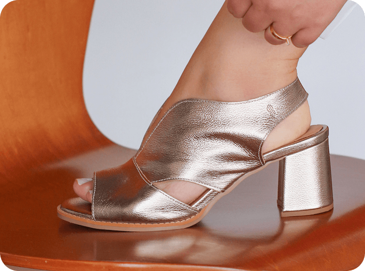 Sandália Peep Toe Veneza - Forma