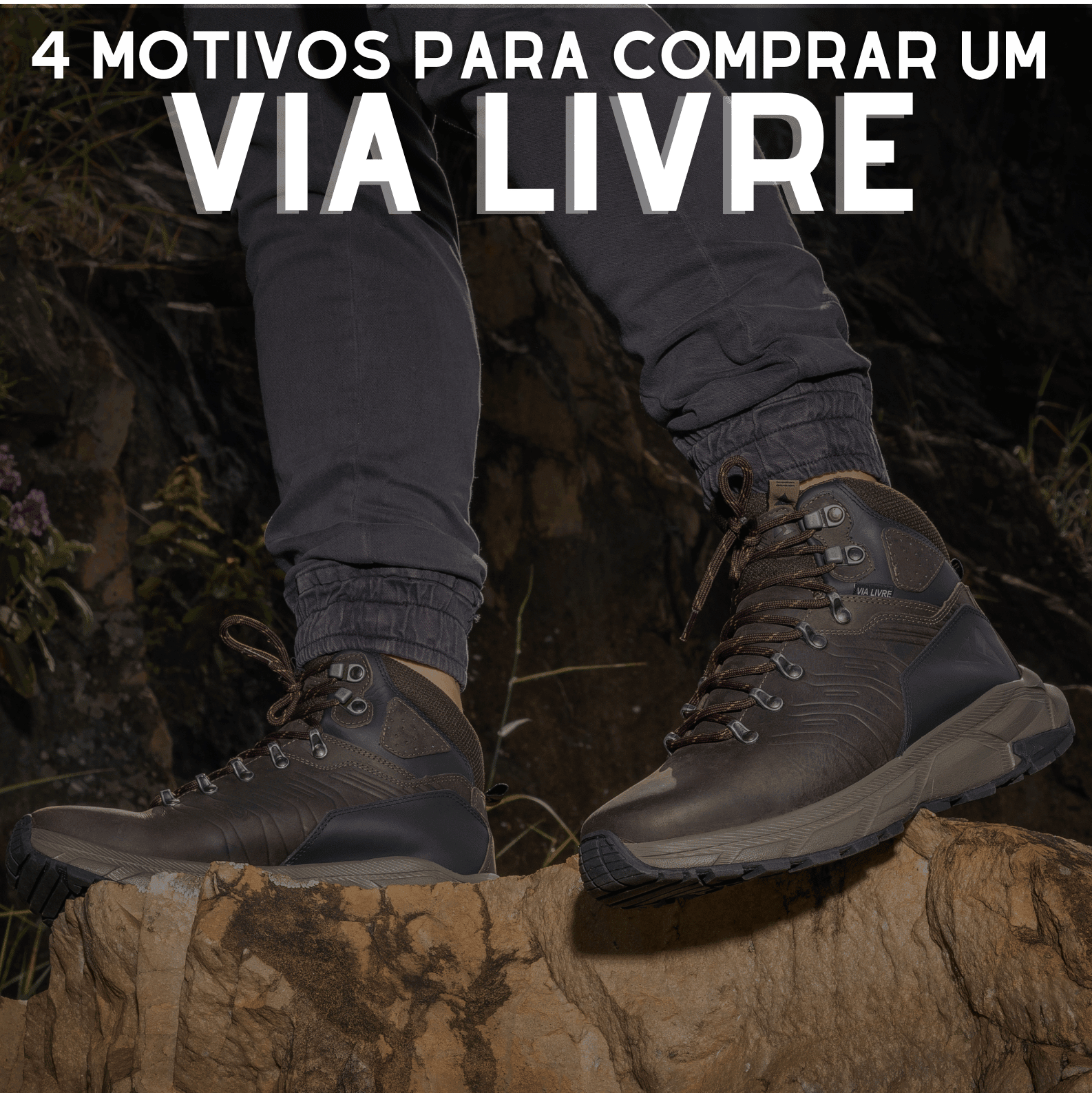 A Bota de Aventura para rilhas Cano Baixo foi especialmente desenvolvida para quem busca o equilíbrio perfeito entre resistência, conforto e inovação durante suas atividades ao ar livre.