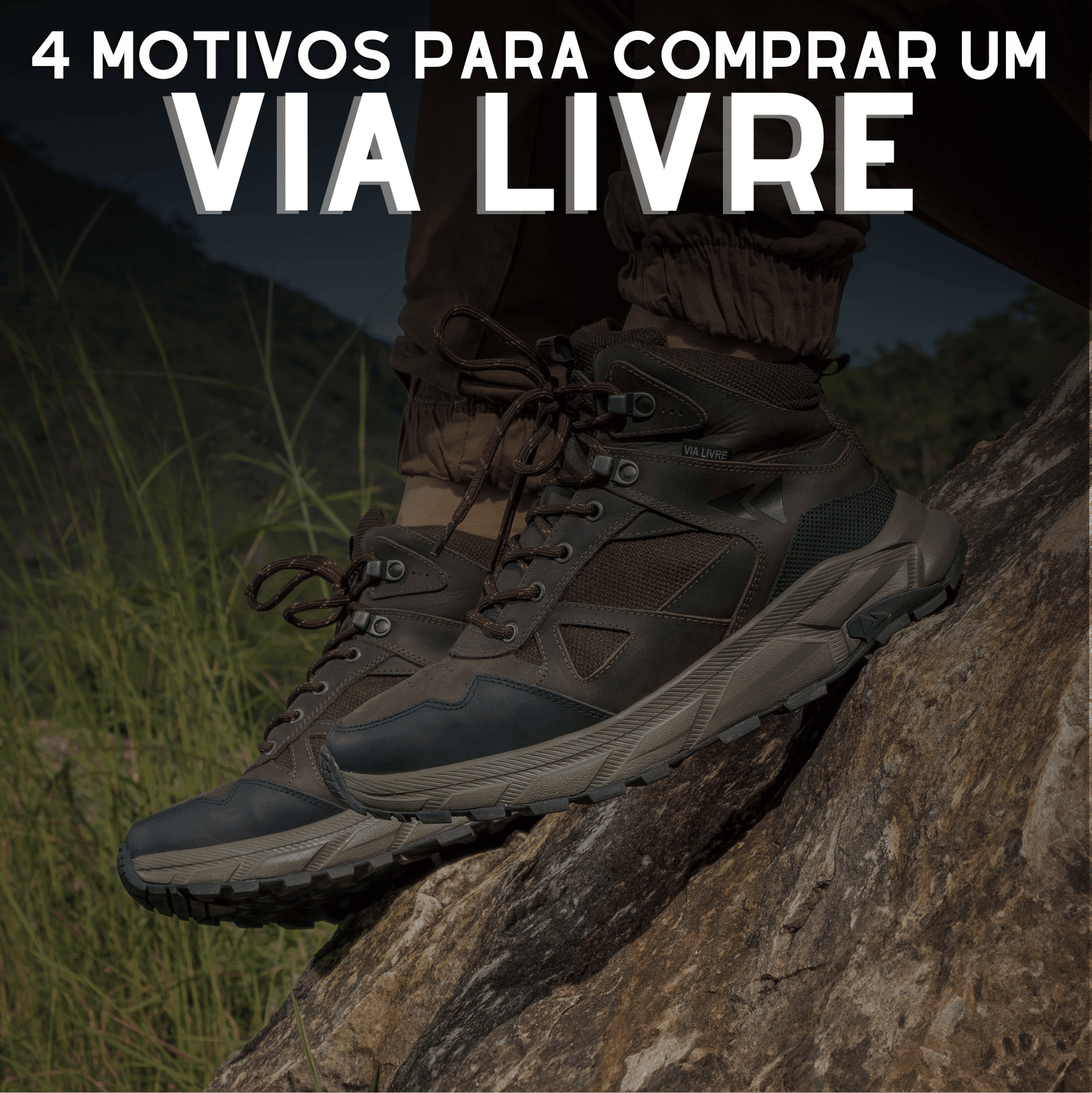 A Bota de Aventura para rilhas Cano Baixo foi especialmente desenvolvida para quem busca o equilíbrio perfeito entre resistência, conforto e inovação durante suas atividades ao ar livre.